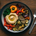 Roasted Veggie and Hummus Bowl Recipe